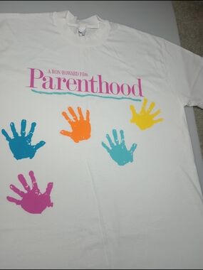Vintage Ron Howard Film Parenthood Promo T Shirt Size XL Single Stitch